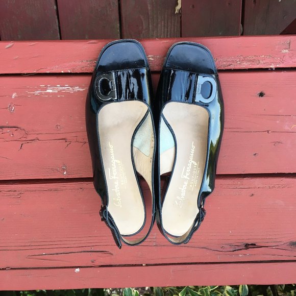 Kitten heel Slingbacks - Picture 1 of 7